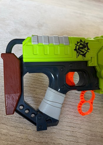 Renkli Yeşil NERF Doom Oyuncak Tüfeği - Görsel 3