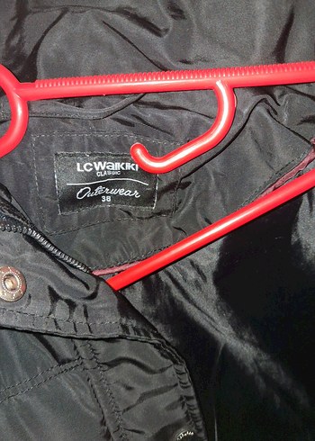 Düğmeli Siyah Kadın Midi Kışlık Mont - Görsel 3