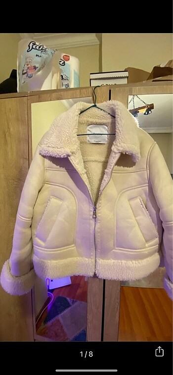 Bershka peluş mont