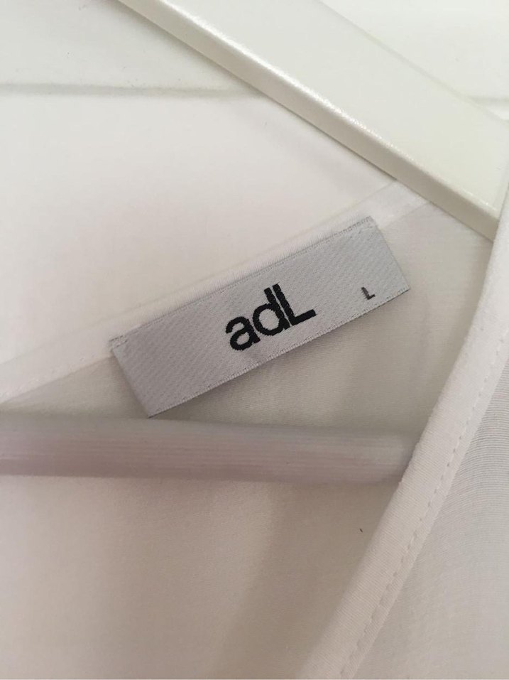 Beyaz Salaş Kısa Kollu Kadın Bluz - Görsel 3