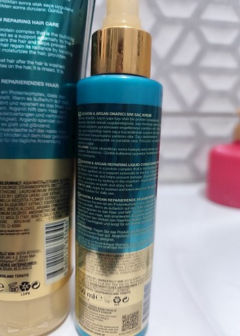 Bioxcin Keratin & Argan Onarıcı Saç Bakım Kremi - Görsel 3