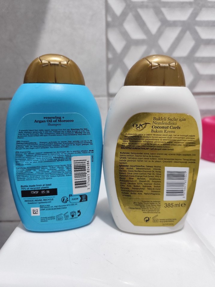 ogx şampuan ve krem - Görsel 2