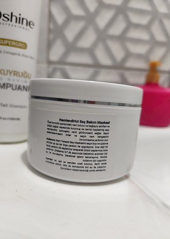 Oshine At Kuyruğu Şampuanı ve Nemlendirici Saç Maskesi - Görsel 3