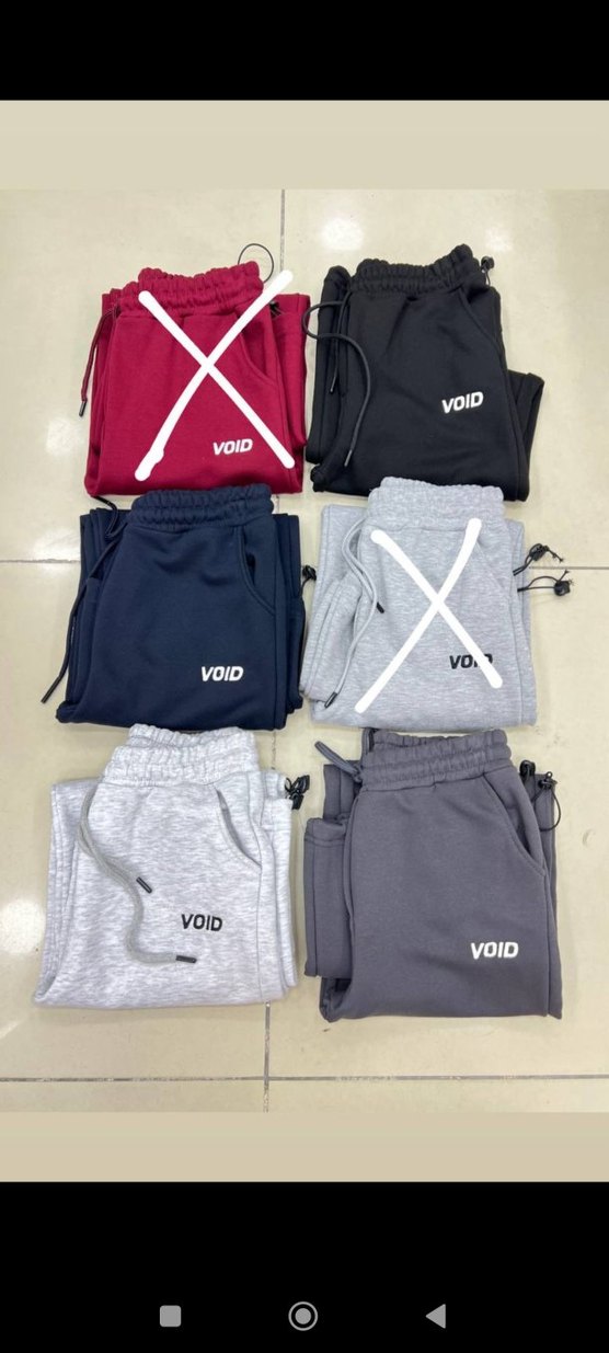 Siyah Rahat Kesim Kadın Eşofman Altı - Görsel 2