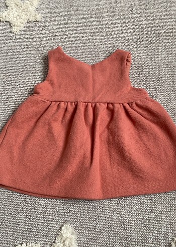 Nakışlı Örme Kolsuz Kız Elbisesi - Görsel 2