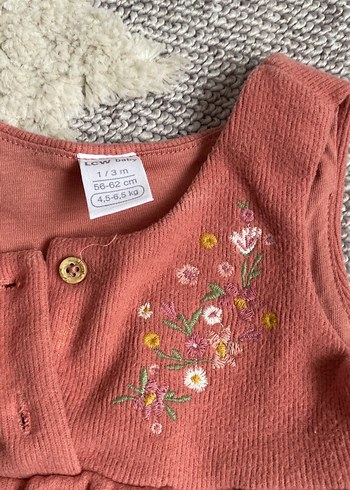 Nakışlı Örme Kolsuz Kız Elbisesi - Görsel 3