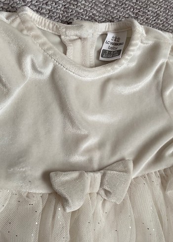 Beyaz kız bebek elbise - Görsel 3