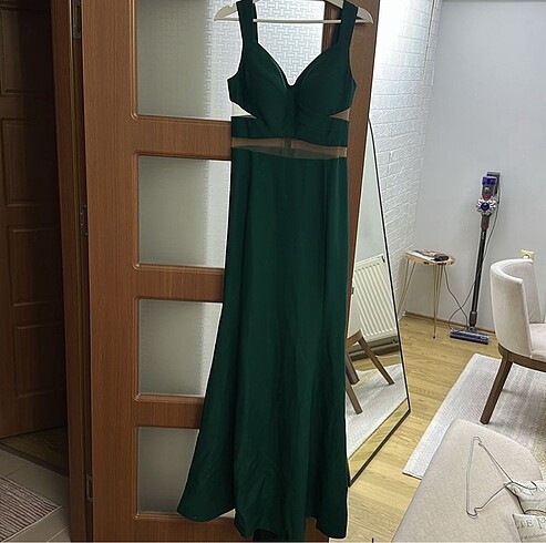 38 Beden Balık model kuyruklu abiye