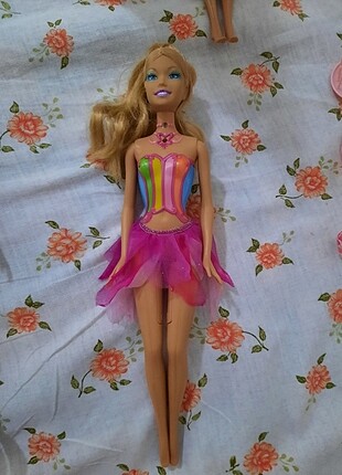  Beden Renk Barbie Fairytopia bebek 