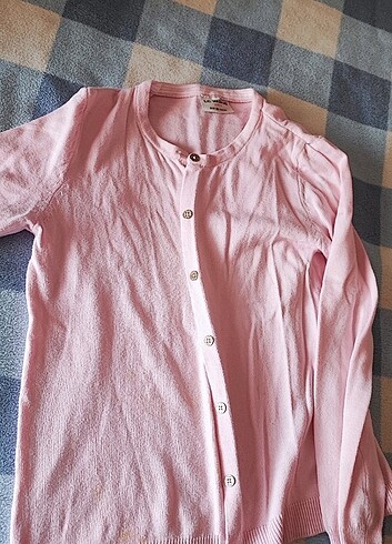 Pembe kurtarıcı hırka 