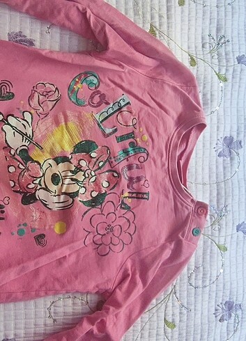 LCW marka Disney Minnie karakterli yumuşacık sweat
