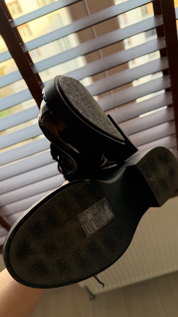 Klasik Bordo Deri Kadın Oxford Ayakkabı - Görsel 3