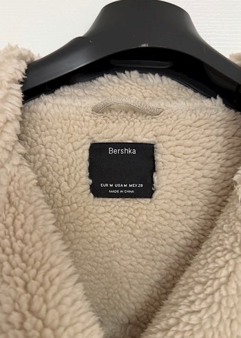 Bershka Kürklü Bej Kadın Ceket - Görsel 3