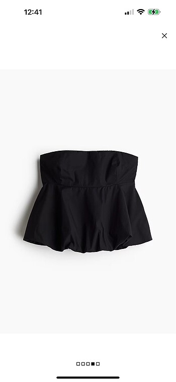 H&M Straplez üst