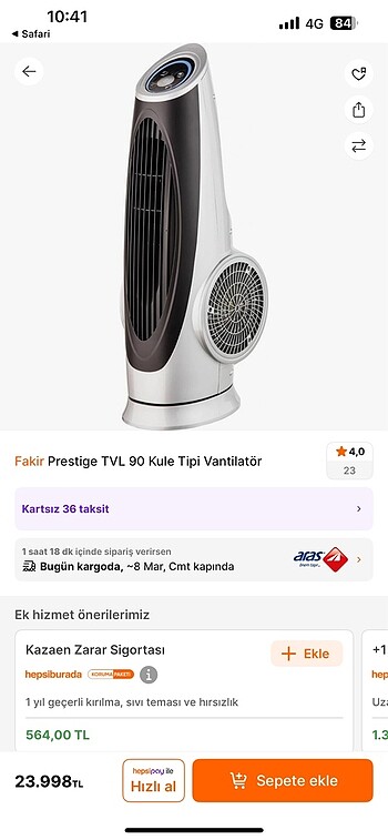 Fakir vantilatör / soğuk hava üfleyici - Görsel 2