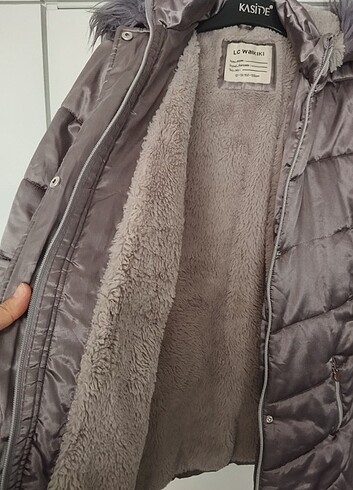 12-13 Yaş Beden mor Renk Lc wakiki kız çocuk mont