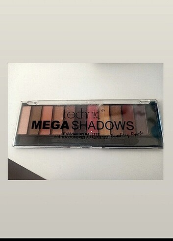 Beden Technic Far Paleti Mega Shadows 12 li