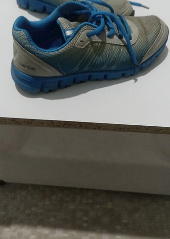 Mavi Bağcıklı Kadın Spor Ayakkabı - Görsel 3