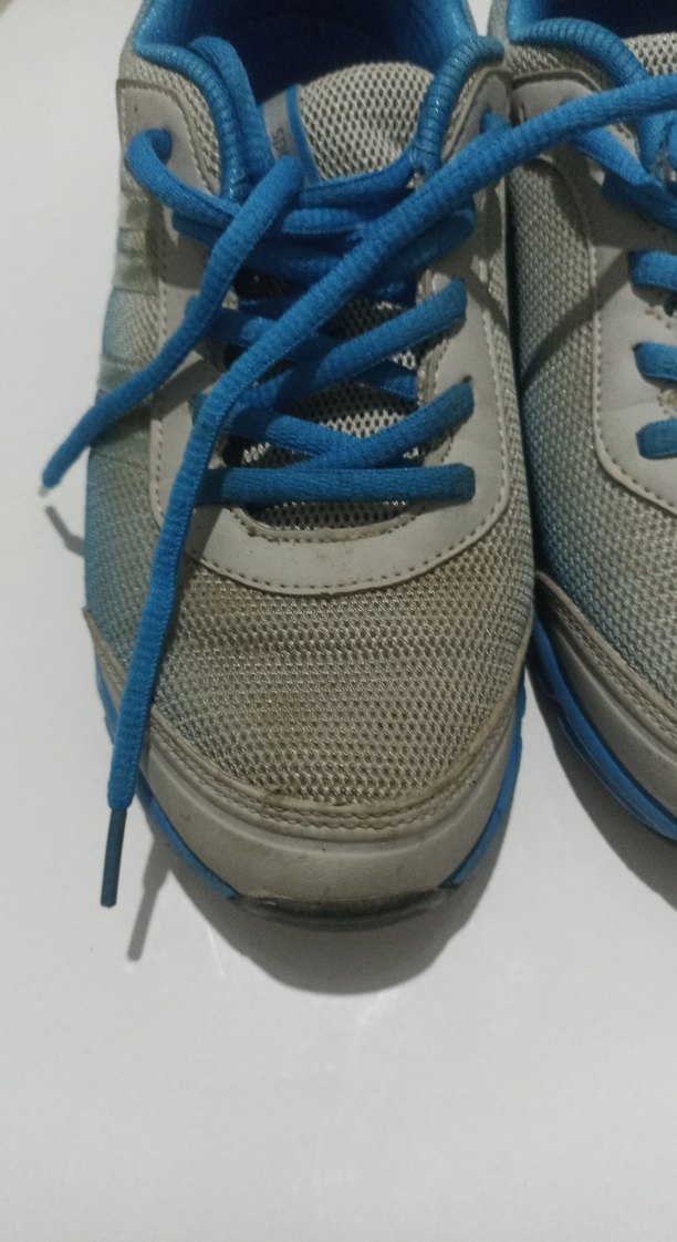 Mavi Bağcıklı Kadın Spor Ayakkabı - Görsel 2