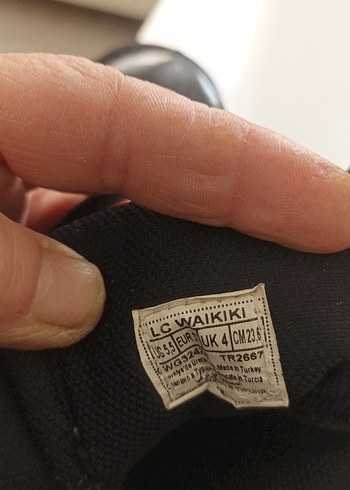 Siyah bot postal - Görsel 4