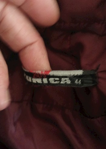 Bordo Uzun Kadın Kaban Düğmeli - Görsel 4