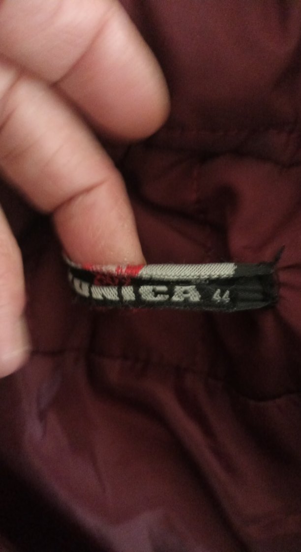 Bordo Uzun Kadın Kaban Düğmeli - Görsel 4