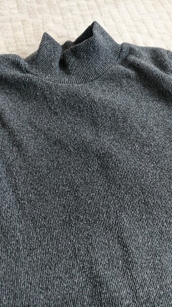 Gri elbise - Görsel 2