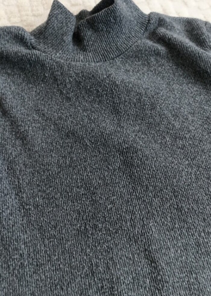 Gri elbise - Görsel 2