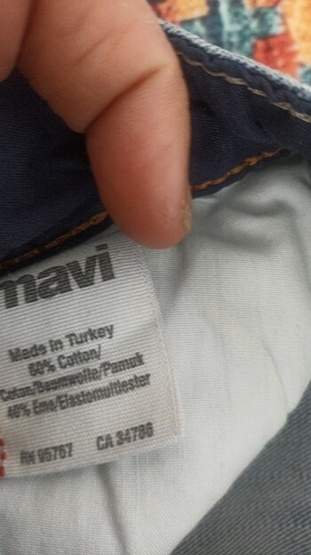 27 Beden mavi Renk Mavi kot