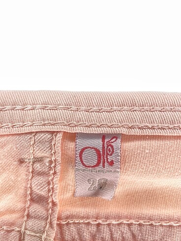 28 Beden pembe Renk Koton Jean / Kot %70 İndirimli.