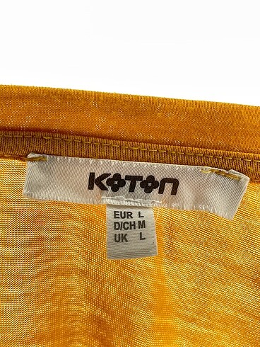 l Beden çeşitli Renk Koton T-shirt %70 İndirimli.