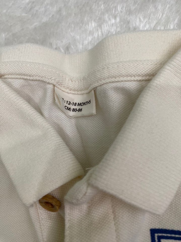 Erkek Bebek Kısa Kollu Polo Yaka Tişörtler - Görsel 3