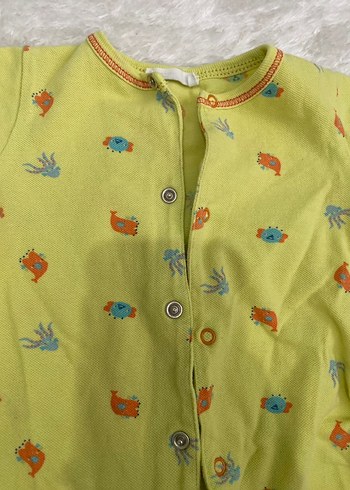 Renkli Düğmeli Bebek Erkek Tulum - Görsel 2