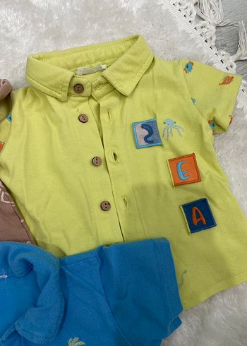 Erkek Çocuk Renkli Polo Yaka Tişörtler - Görsel 2