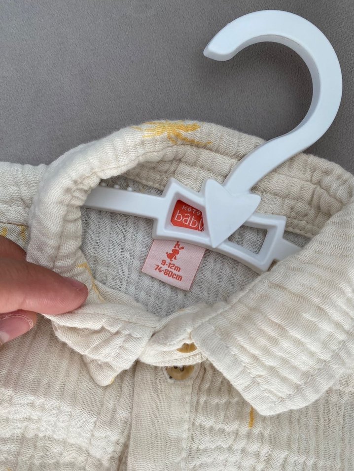 Kısa Kollu Erkek Keten Gömlek - Görsel 2