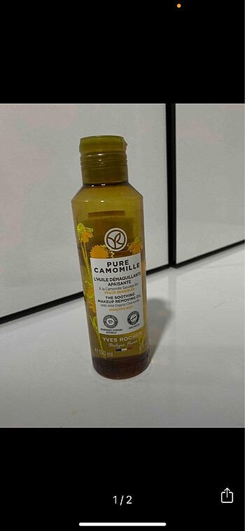 Yves rocher Pure Camomille- makyaj temizleme yağı