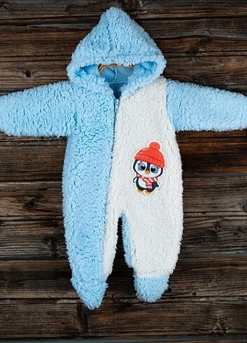 Bebek peluş tulum 3-6 ay