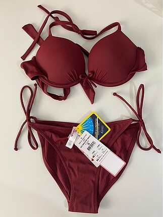 Penti bordo bikini takımı