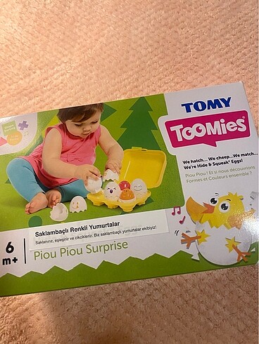Fisher Price TOMY Saklambaç Sürpriz Yumurta