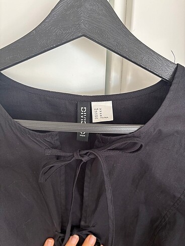 H&M HM siyah elbise