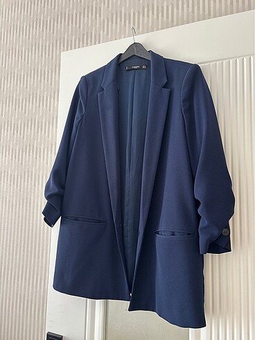 s Beden lacivert Renk Mango blazer ceket