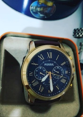 Fossil Fossil Erkek Klasik Kahverengi Biker Saat