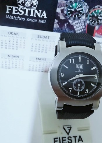 Quantum Siyah Klasik Erkek Kol Saati - Görsel 11