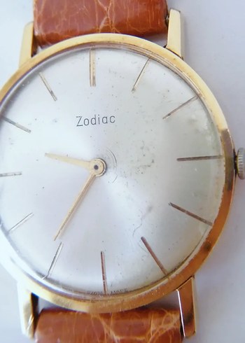 Beden altın Renk Zodiac Erkek Saati
