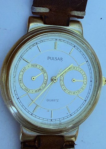 Pulsar Vintage Altin Kaplama Kol Saati