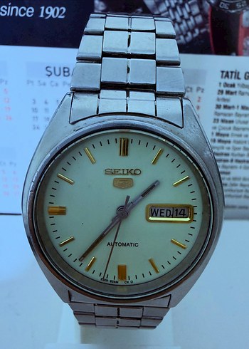 Seiko Fosforlu Seiko 5 Otomatik Erkek Kol Saati