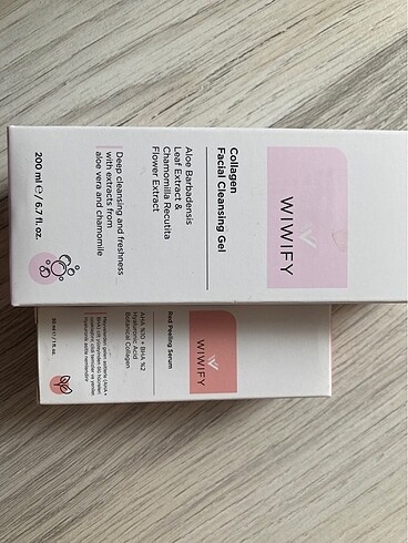  Beden Wiwify yüz yıkama jeli ve peeling serumu