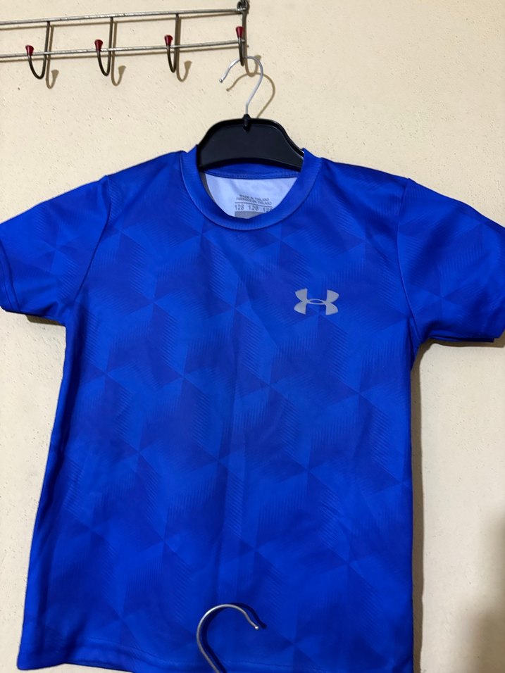 Çocuk Renkli Mavi Tie-Dye Atlet Takımı - Görsel 2