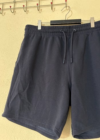 Erkek Gri Midi Rahat Kesim Şort - Görsel 3