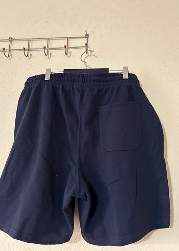 Erkek Gri Midi Rahat Kesim Şort - Görsel 5